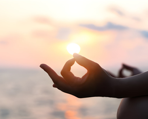 ocean therapy sunset